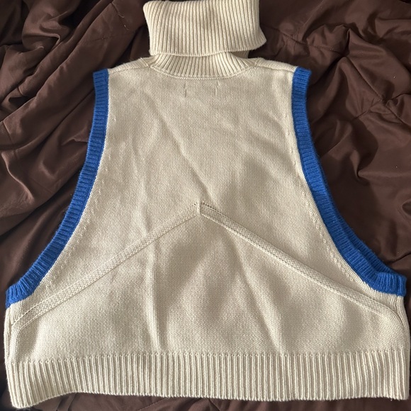 RHUDE sleeveless turtleneck sweater. Size S/M. Worn Once! - Picture 2 of 4